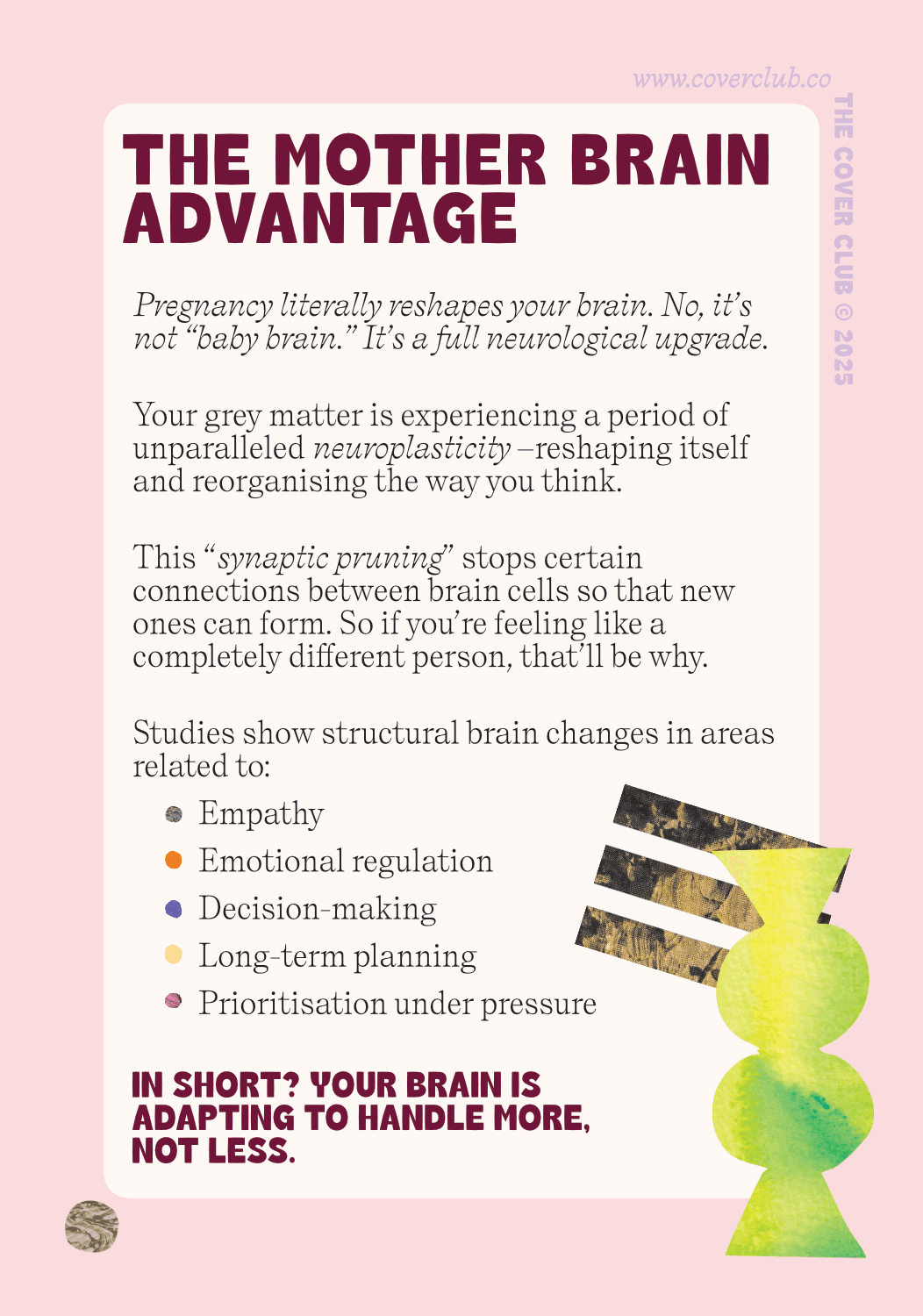 Sample card from phase 1